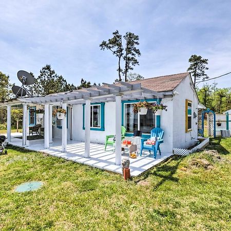 Oceanfront White Stone Cottage With Private Beach! Exterior foto